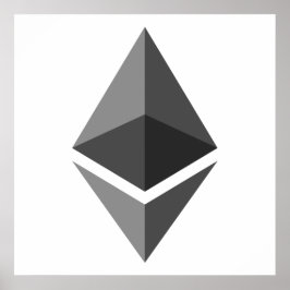 ETH-Logotyp för Etherum | POSTER