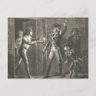 Ethan Allen Captures Fort Ticonderoga Vykort