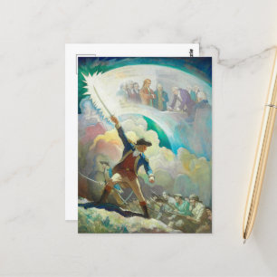 Ethan Allen, Wyeth, självständighetsförespråkare Vykort