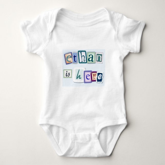 Ethan är här t shirt (Framsida)