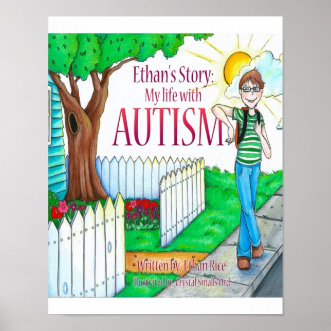 Ethan historia. Mitt liv med autism Poster (Framsidan)