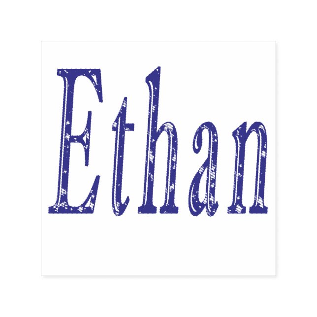 Ethan, Namn, Logotyp Självfärgande Stämpel (Design)