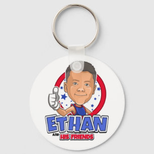 Ethan och hans vänner Keychain Nyckelring