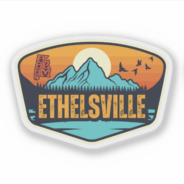 Ethelsville, Alabama Klistermärken (Framsida)