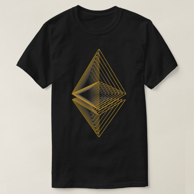 Ether Digital Money Logotyp HODL BTC Crypto Crypto T Shirt (Design framsida)