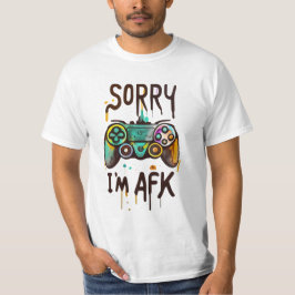 Etheral AFK - Unika spelstift för verkliga spelare T Shirt