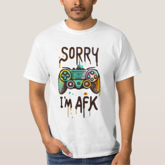 Etheral AFK - Unika spelstift för verkliga spelare T Shirt