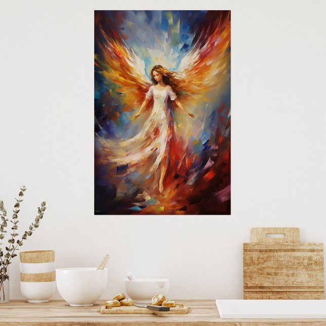 Etheral Angel Art Poster (Kök)