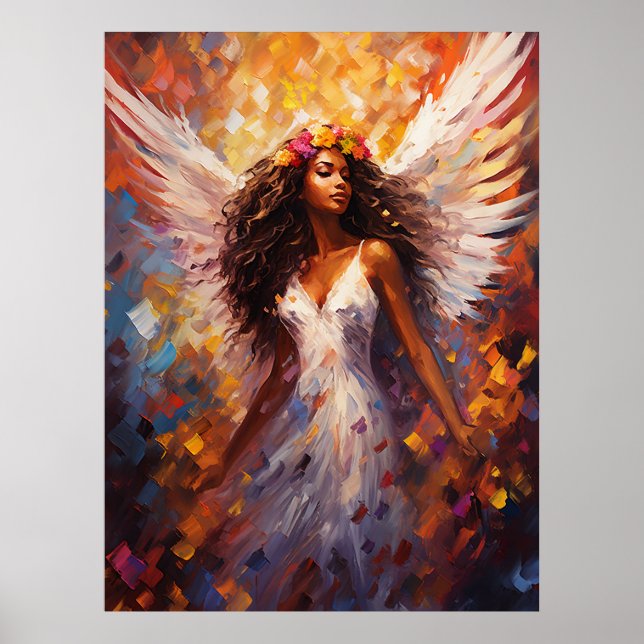 Etheral Angel Art Poster (Framsidan)
