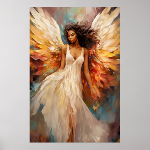 Etheral Angel Art Poster