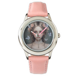 Etheral Angelic Girl eWatch Watch Watch Armbandsur