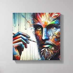 Etheral Artist Stretched Kanvastryck