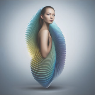 Etheral Awakenavtagbar vinyl Klistermärken