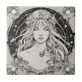 Etheral Beauty Ceramic Tile Kakelplatta