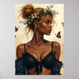 Etheral Beauty i Bloom Poster