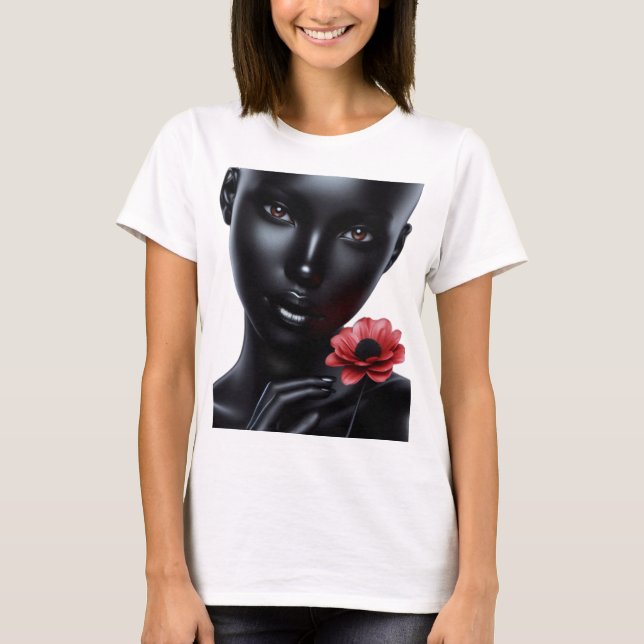 Etheral Beauty i mörkret T Shirt (Framsida)