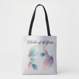 Etheral Beauty Soft Tone Whimsical Pastel Lövs Tygkasse