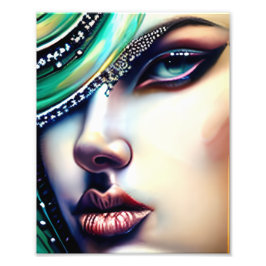 Etheral Beauty Sparkly Jewels Fototryck