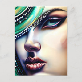 Etheral Beauty Sparkly Jewels Vykort