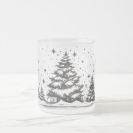 Etheral Bläck Impression: Bläck Line i Julafton gl Frostad Glasmugg