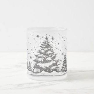 Etheral Bläck Impression: Bläck Line i Julafton gl Frostad Glasmugg