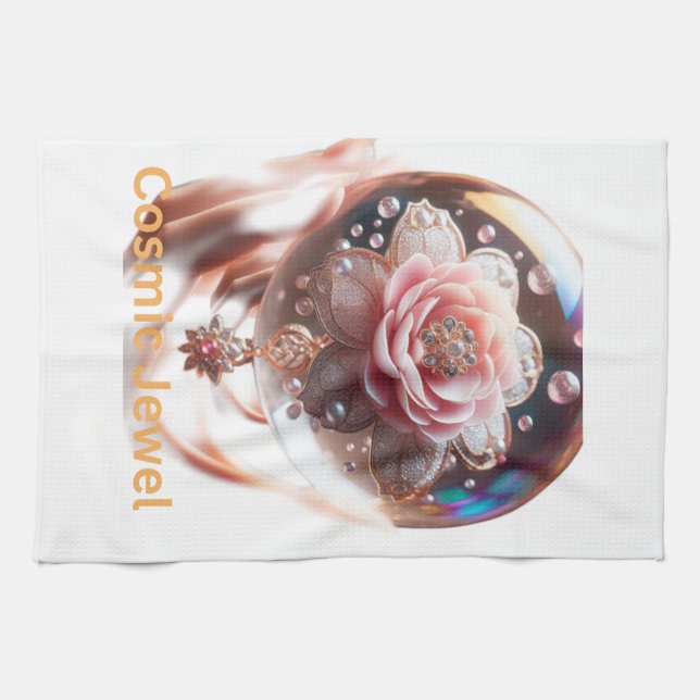 Etheral Blommar: Juel of Enchantment Kökshandduk (Horisontell)