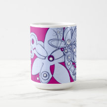 Etheral Bloom on Crimson Void