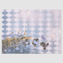 Etheral Bloomscape Decoupage-vävnadsdokument