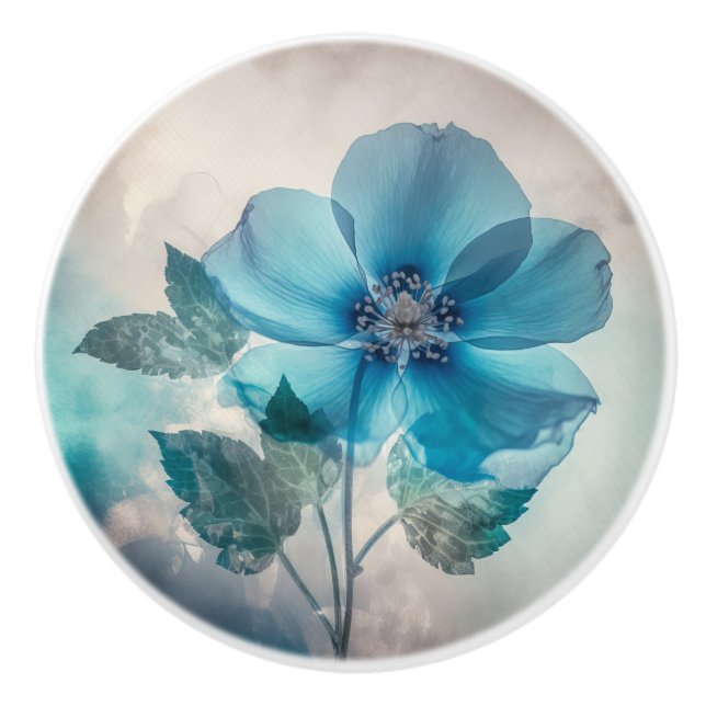 Etheral Blue-Blommar Knopp (Framsidan)