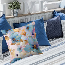 Etheral Blue Blommigt Alcohol Bläck