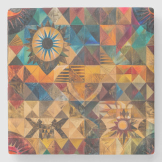 Etheral Blue "Inherated Artistry" Stone Underlägg