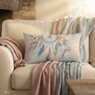 Etheral Boho Dreamcatcher Lumbarkudde