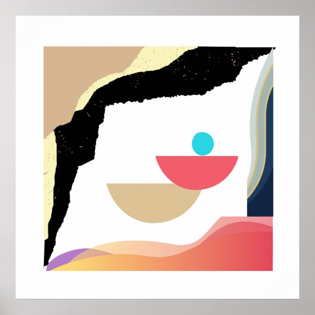 "Etheral Boho Vibes: A Timless Aesthetic Design" Poster (Framsidan)