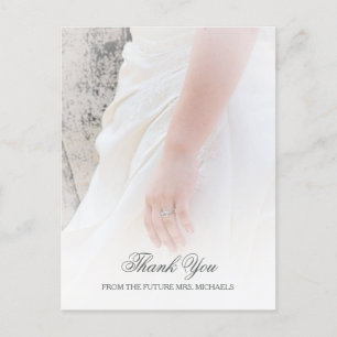 Etheral Brides Hand Photo Möhippa Tack Vykort