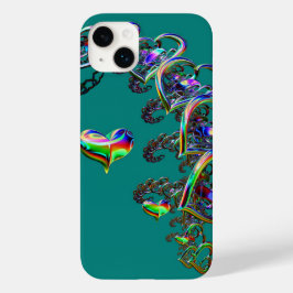 Etheral Cascade of Hearts