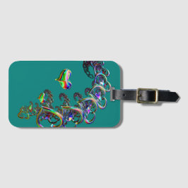 Etheral Cascade of Hearts Bagagebricka