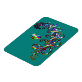 Etheral Cascade of Hearts Magnet