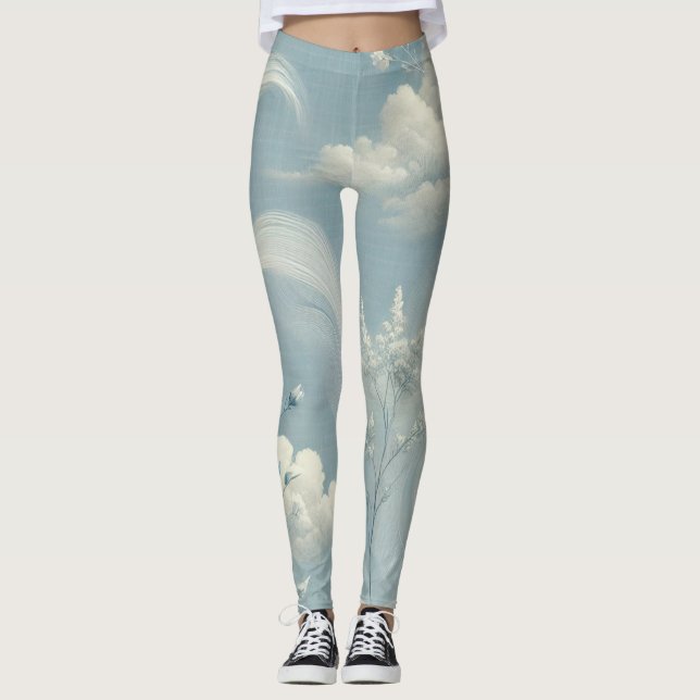 Etheral Clouds Leggings (Framsida)