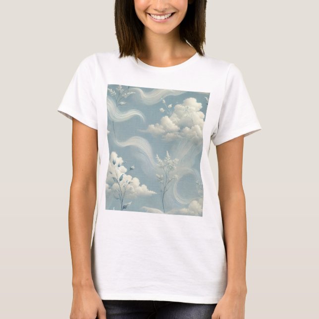 Etheral Clouds T Shirt (Framsida)