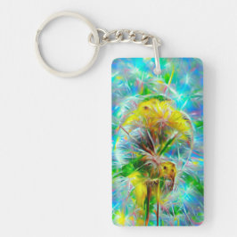 Etheral Dandelions i Neon Dreamscape