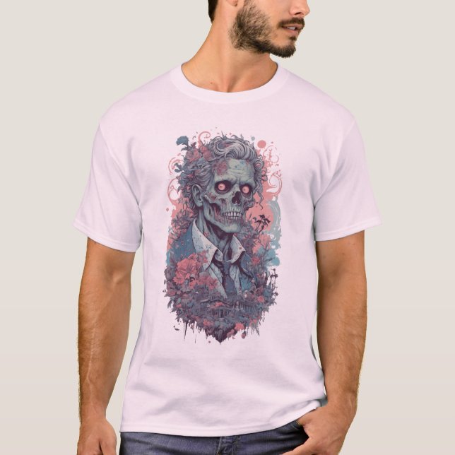 Etheral Decay Gothic T Shirt (Framsida)