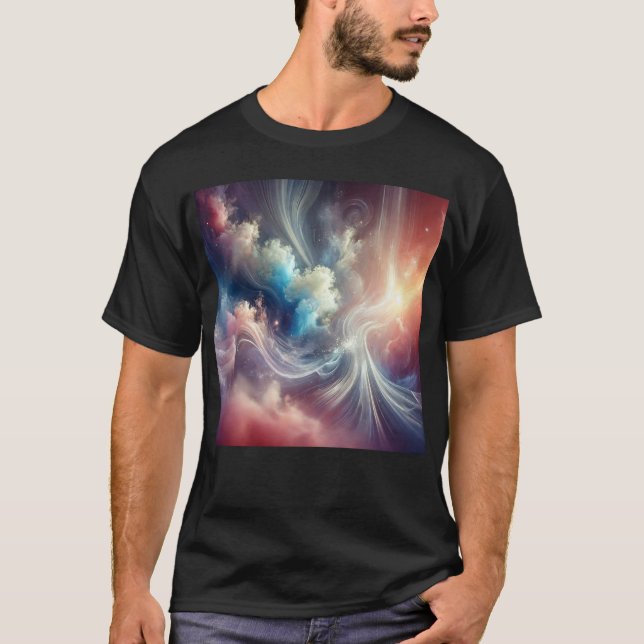 Etheral Dreamscape - Abstrakt Art T Shirt (Framsida)