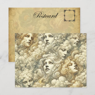 Etheral Drift - Gothic Victorian Helg Vykort