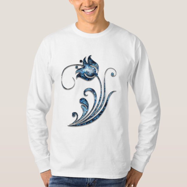 "Etheral Elegance T-Shirt Design" (Framsida)