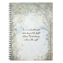 Etheral Enchanted Forest Anteckningsbok