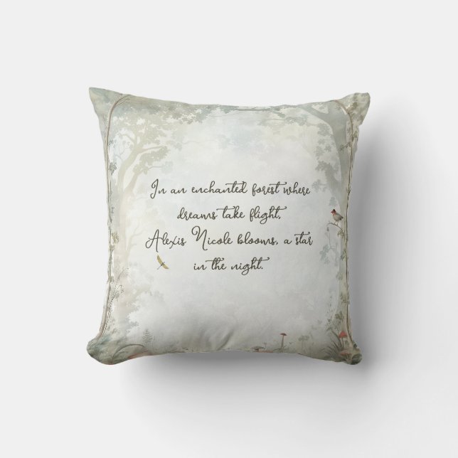 Etheral Enchanted Forest Kudde (Framsida)