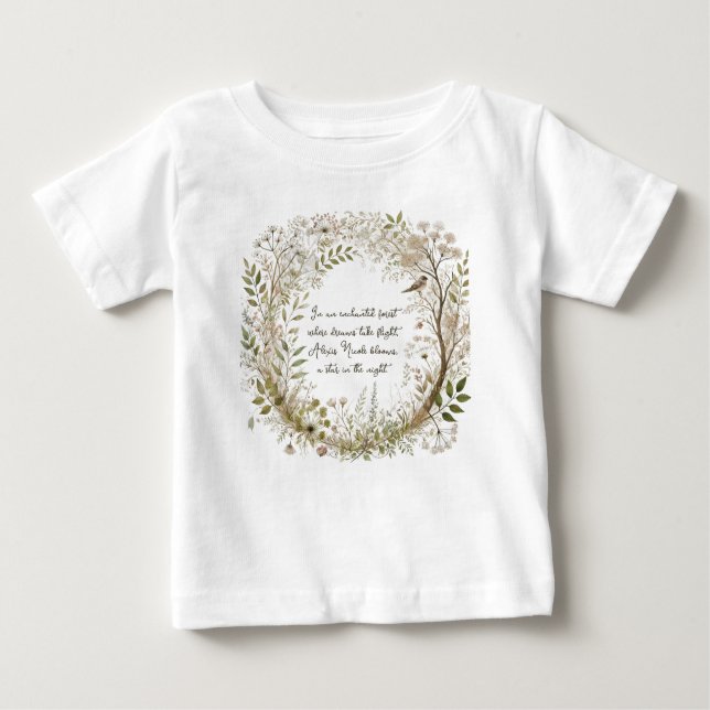 Etheral Enchanted Forest T Shirt (Framsida)
