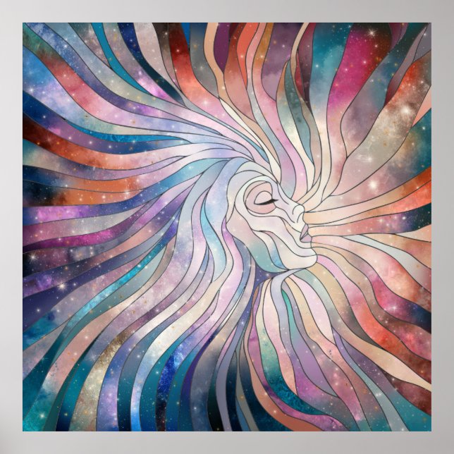 Etheral Essence - Mosaic Art Poster (Framsidan)