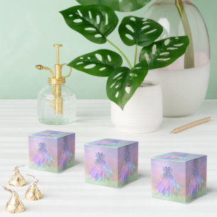 Etheral Fairy Gown   Rainbow Ombre Pastel Sheen Presentaskar
