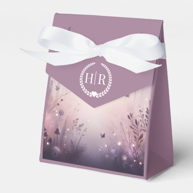 Etheral Fairy Ljus Forest Bröllop Presentaskar (Framsidan Sidan)